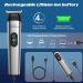 Brightup Beard Trimmer for Men - 22 Piece Grooming Kit with Hair Clippers & Electric Razor - Waterproof Shavers for Face, Nose, Ear & Body - Ideal Men's Gifts - Buy Online on GoSupps.com