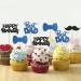 MonMon & Craft Birthday Dad Cupcake Toppers/Best Dad Ever Cupcake Toppers/Father's Day Party Cupcake Decorations - Happy Birthday Dad Cupcake Toppers Glitter 24 Pcs - Buy Online on GoSupps.com
