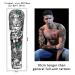 46 Sheets Waterproof Full Arm Temporary Tattoos - Lily Rose Peony Eagle Lion Mix Flower Animal Design - Long Lasting 3D Fake Tattoo Stickers for Men Women - Buy Online on GoSupps.com