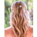Missgrace Women's Dainty Bohemian Rhinestone Head Chain Hair Accessory - Gold | For Bridal and Girls - Buy Online on GoSupps.com