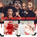 Realistic Halloween Fake Blood - Dark Red Washable SFX for Vampires Zombies & Costumes - Buy Online on GoSupps.com