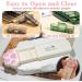 2 Pack Kawaii Pink Pill Organizer - Daily Vitamin Planner Large Capacity Travel Case for Medications & Supplements - Buy Online on GoSupps.com