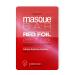 masque Bar Red Foil Peel Off Mask with Anise - Moisturizing Facial Pore Refiner to Help Prevent Acne Blemishes Oily Skin & Blackheads - Made in Korea