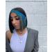 Crazy Color Vibrant Capri Blue Semi-Permanent Hair Dye - 200ml | Highly Pigmented Electric Blue Vegan Formula with Conditioning & Oil Nourishing Benefits - Buy Online on GoSupps.com