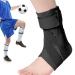 Buy Lightweight Adjustable Ankle Brace for Women & Children | Stabilizing Support for Ultimate Comfort | Elastic Ankle Stabilizer in Black - Buy Online on GoSupps.com