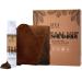 AINA Organic Vegan Dark Self-Tanner Mousse Kit - Dark Self Tanner Mousse with Back Applicator & Mitt - Oil-Free Sunless Self Tan Mousse for All Skin Types Nourishing Dark Self Tanning Kit - 220ml