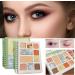 Eye Shadow Girls Notebook Shaped Eye & Cheek Shadow Tea Earth Color Eye Shadow Makeup Cosmetics (C) - Buy Online on GoSupps.com