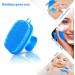 Silicone Face Scrubber Facial Cleansing Brush Silicone Face Wash Brush Manual Waterproof Cleansing Skin Care Face Brushes for Cleansing and Exfoliating (Blue) - Buy Online on GoSupps.com