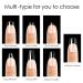 500PC Short Square Nail Tips Set - Full Cover Clear Acrylic Fingernails for Gel Nails - 12 Sizes for Nail Studios & DIY Nail Art - International Shipping Available - Buy Online on GoSupps.com