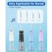 Replacement Tips for Nursal Water Flosser DC5121 | Magnetic Nozzle Oral Irrigator Jet Tips (4 Pack) - High-Quality Water Tip Replacement Heads for Efficient Dental Care - Buy Online on GoSupps.com