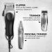 Wahl 3-in-1 Chrome Pro Deluxe Men's Grooming Set: Head Shaver, Hair Clippers, Nose & Beard Trimmer - Buy Online on GoSupps.com