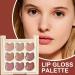 Palette De Brillant L vres Maquillage - 9 Nuances Matte Pour Femme - Palette Cosm tique Teintes Intenses et R sistantes Cosm tique Nomade pour Sorties Transports et cole - Buy Online on GoSupps.com
