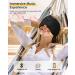 LC-dolida Bluetooth Sleeping Mask with Adjustable Sleep Headphones - Zero Eye Pressure, 10-14 Hours Playtime - Includes 2 Soft Foam Earplugs - Ideal for Travel, Sleep, and Nap - Ink-black - Buy Online on GoSupps.com