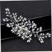 Angoily Pearl Hair Clip Bridal Hair Clip Pearl Bridal Headpiece Crystal Hair Comb Pearl Hair Pin Bridal Side Comb Pearl Tiara Rhinestone Barrettes Wedding Accessories Bride - Buy Online on GoSupps.com