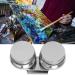 Stainless Steel Large Mouth Palette Cup for Oil Painting - Double/Single Dipper Container Cup - Buy Online on GoSupps.com