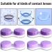 MorTime 16 Pack Colorful Mini Contact Lens Case Box Set - Bulk Holder Container - Buy Online on GoSupps.com