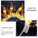 Sixexey Light Up Headband LED Flame Headbands Glow Fire Hair Band New Year Nightclub Party Rave Hair Accessories for Women Transparent - Buy Online on GoSupps.com