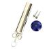 CynaMed Premium Ear Wax Removal Syringe 8 OZ - Brass with Chrome Finish | Ideal for Household, EMT, Firefighter, Police, Medical Student | Top Quality - Buy Online on GoSupps.com
