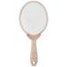 XPXKJ Handheld Mirror with Handle for Vanity Makeup, Home, Salon, Travel Use - Rose Gold Carved | 1 Count - Buy Online on GoSupps.com