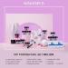 Dipping Powder Nail Kit - 12 Color Set for DIY & Salon Manicure - wakaniya Starter Kit with Base, Top Coat, Activator, Brush, Saver - Clear, White, Nude, Silver French Dip System - Buy Online on GoSupps.com