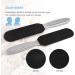 Pedicure Foot File & Callus Remover | Stainless Steel Rasp with 10 Free Refill Grits | Professional Double-Sided Pads for Smooth Feet | Easy Scrubber for Salon Pedicure - Buy Online on GoSupps.com