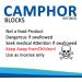 Refined Camphor Blocks - 16 Blocks (64 Tablets) | Pure and Natural - Buy Online on GoSupps.com