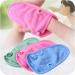3 Pcs Exfoliating Gloves Set for Shower or Bath | Scrub Mittens in 3 Colours - Buy Online on GoSupps.com