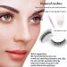 Chosely Self Adhesive Eyelashes - 2/3Pairs Easy Put On Fluffy Natural Lashes - Buy Online on GoSupps.com