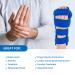 Resting Hand Splint for Stroke Recovery | Finger Support Brace for Carpal Tunnel Arthritis & Tendinitis Left Hand - Buy Online on GoSupps.com