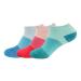 BambooMN Women's Super Aloe Infused Fuzzy Nylon Spa Socks for Dry Feet 4-8 Asst a