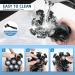 Lovcoyo 8D Upgraded Head Shaver for Men - 6-in-1 Waterproof Bald Head Razor for Beard Grooming Kit - Cordless Rechargeable Black Shaver - Buy Online on GoSupps.com