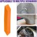 fanelod Stain Remover Eraser Rust Remover For Stainless Steel Stainless Steel Scratch Remover - Stainless Steel Stain Remover Traceless Rubber Rust Remover Eraser For Kitchen Sinks Orange1 - Buy Online on GoSupps.com
