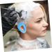 Mobestech 2 Pairs Ear caps for Hair Dryer Hair Dyeing Supplies Ear Muffs Hair Dyeing Accessories Hair Coloring Ear Cover Ear Covers Men and Women Hair Coloring Products Silica Gel Universal Blue 7.5x5cm - Buy Online on GoSupps.com
