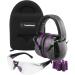 TRADESMART Purple & Gunmetal Grey Shooting Ear and Eye Kit - U.S. Certified for Women & Men - Buy Online on GoSupps.com