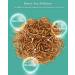 Dried Mealworms 3.5oz - Pet Food for Reptiles, Birds, Fish, and Small Animals - Buy Online on GoSupps.com