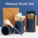 12 Piece Professional Makeup Brushes Set with Synthetic Fiber Hair Easy Application Precise Results Powder Eyeshadow Blush Highlighting Brushes - Buy Online on GoSupps.com