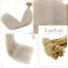 LAAVOO Real Hair Extensions - 1g Silver Blonde Keratin Bonded U-Tip Hair Extensions 55cm Pre-Bonded #60 for Premium Quality International Shipping - Buy Online on GoSupps.com