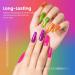 RARJSM 9D Neon Cat Eye Gel Nail Polish Set - 6 Colors with Glitter & Magnet | UV LED Curing - DIY Home Salon - Buy Online on GoSupps.com