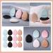 Beaupretty 12pcs Mini Finger Puff Foundation Sponges - Comfortable Makeup Pads for Flawless Application | International Shipping Available - Buy Online on GoSupps.com