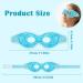 Reusable Gel Eye Masks - Cooling Pads for Migraine Relief Tired & Swollen Eyes Warm/Cool Therapy (2 Pack) - Buy Online on GoSupps.com
