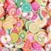 Basage 1000pcs/Bag Assorted Clay 3D Fruit Pattern Slices Nail Art Decoration by Cool Shiny Slicing Nail Decorations - Buy Online on GoSupps.com