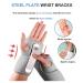 Wrist Splint Brace for Carpal Tunnel Relief | Joint Pain Support Stabilizer | Adjustable Strap for Arthritis Tendonitis | Left Hand Grey - Buy Online on GoSupps.com