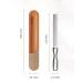Llano Stainless Steel Nail File Set with Leather Case - Professional Grade Double Sided Fingernail and Toenail Files for Natural, Thick Nails - Ideal for Women, Men, and Seniors - Buy Online on GoSupps.com