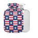 Star Flag BAP Free Hot Water Bottle with Cover 2L Hot Water Bag for Pain Relief Hot and Cold Compress