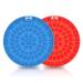 Dog Lick Pad 2Pcs, Interactive Dog Toys Dog Feeder Mat, Fun Alternative to a Slow Feed Dog Bowl, Snuffle Mat for Dogs, Slow Feeder Mat for Dog Puzzle Toys, Calming Mat for Dog Anxiety Relief