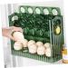 Healvian Egg Storage Box Eggs Egg Holder for Fridge Egg Organizer Egg Preservation Tray Crisper Side Door Green 26X20X10CM - Buy Online on GoSupps.com