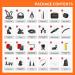 50-in-1 Action Camera Accessories Kit for GoPro, Insta360, DJI, Xiaomi, APEMAN, AKASO, Campark - Upgraded Bundle for Hero 11/10/9/8/7/6/5/4, Max, Fusion - Buy Online on GoSupps.com