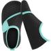 JIASUQI Kids Water Shoes Quick Dry Barefoot Aqua Socks - Black Blue Strip | 12/12.5 UK Child - Buy Online on GoSupps.com