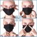 Black Disposable Face Masks - 100 Pack for Adults | Comfortable and Secure - Buy Online on GoSupps.com