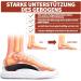 3/4 Plantar Fasciitis Orthopedic Shoe Inserts for Flat Feet & Heel Spur - Pain Relief Insoles for Men & Women - Red XL (EU46-49) - Buy Online on GoSupps.com